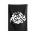 Moto Globe Graffiti Tapestry