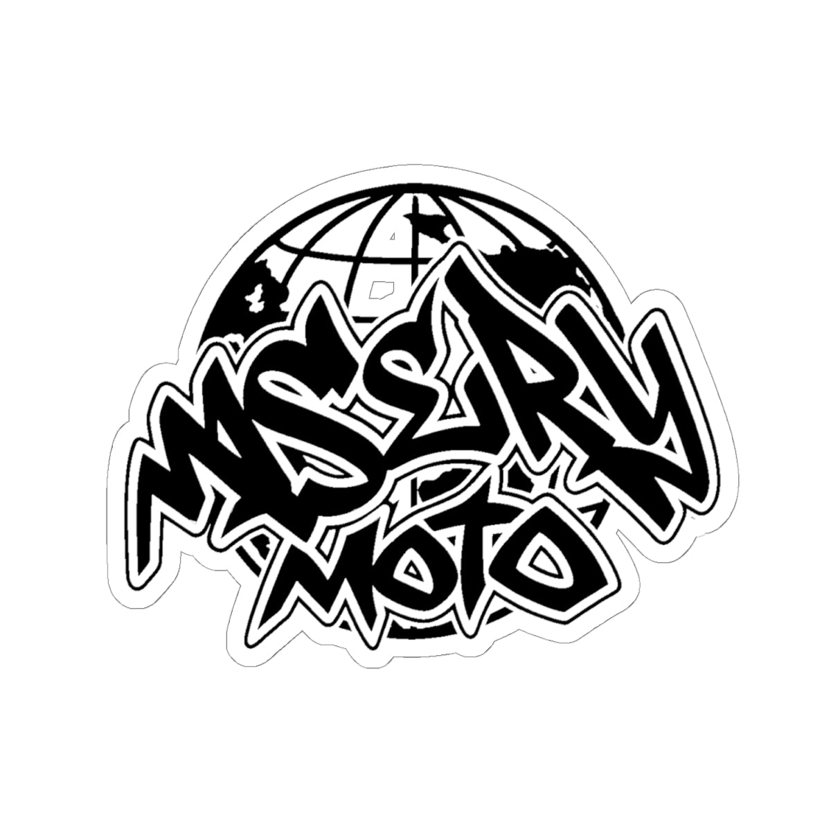Transparent Global Sticker