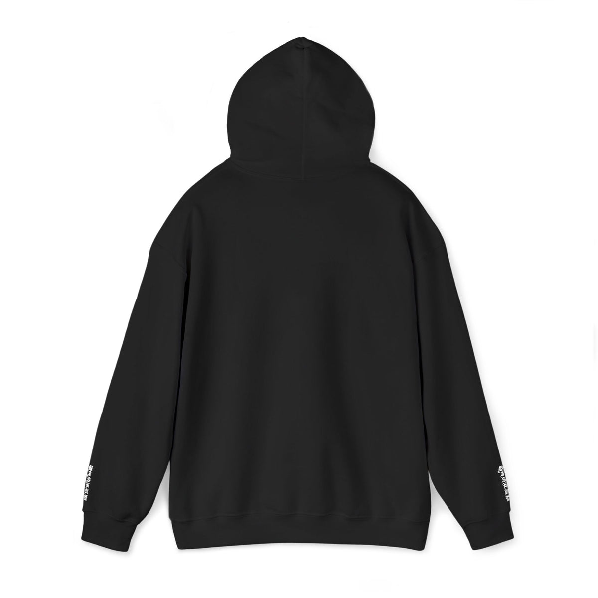 White Hoodie with Subtle Floral Script — 'You Are Enough' Inspirational Design