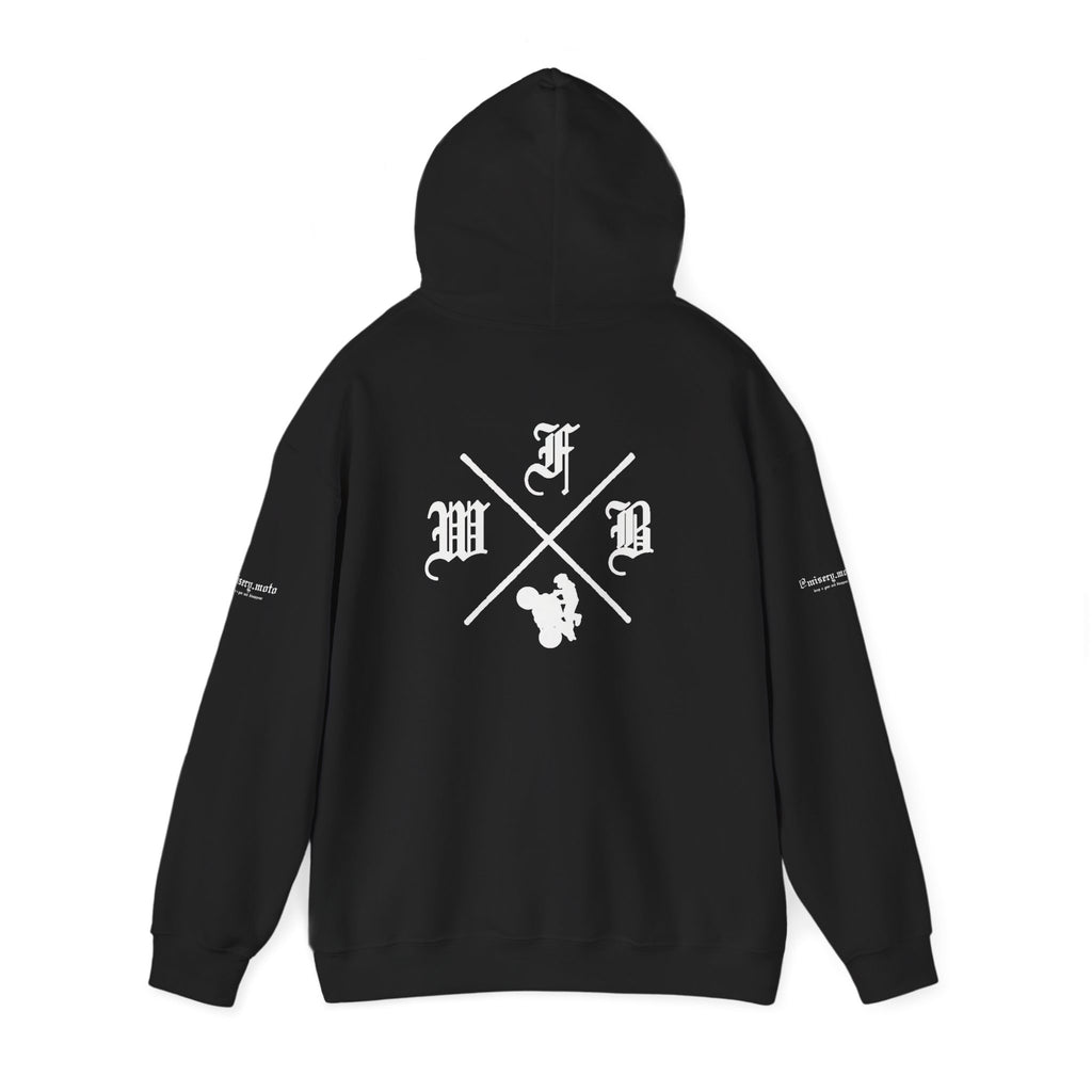Misery Moto Hoodie - "Will Wheelie for Blow Jobs"