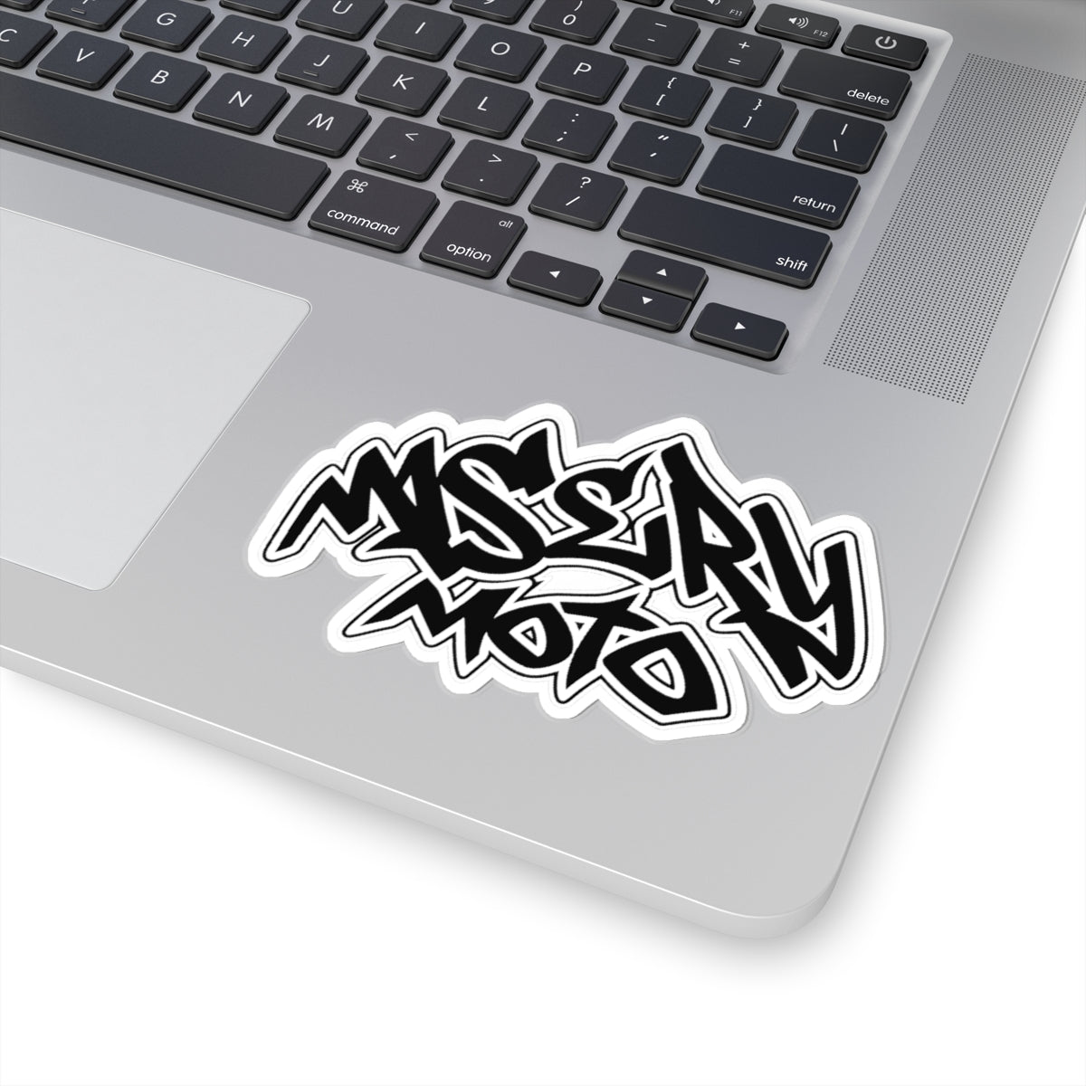 Whitecut Graffitti Sticker
