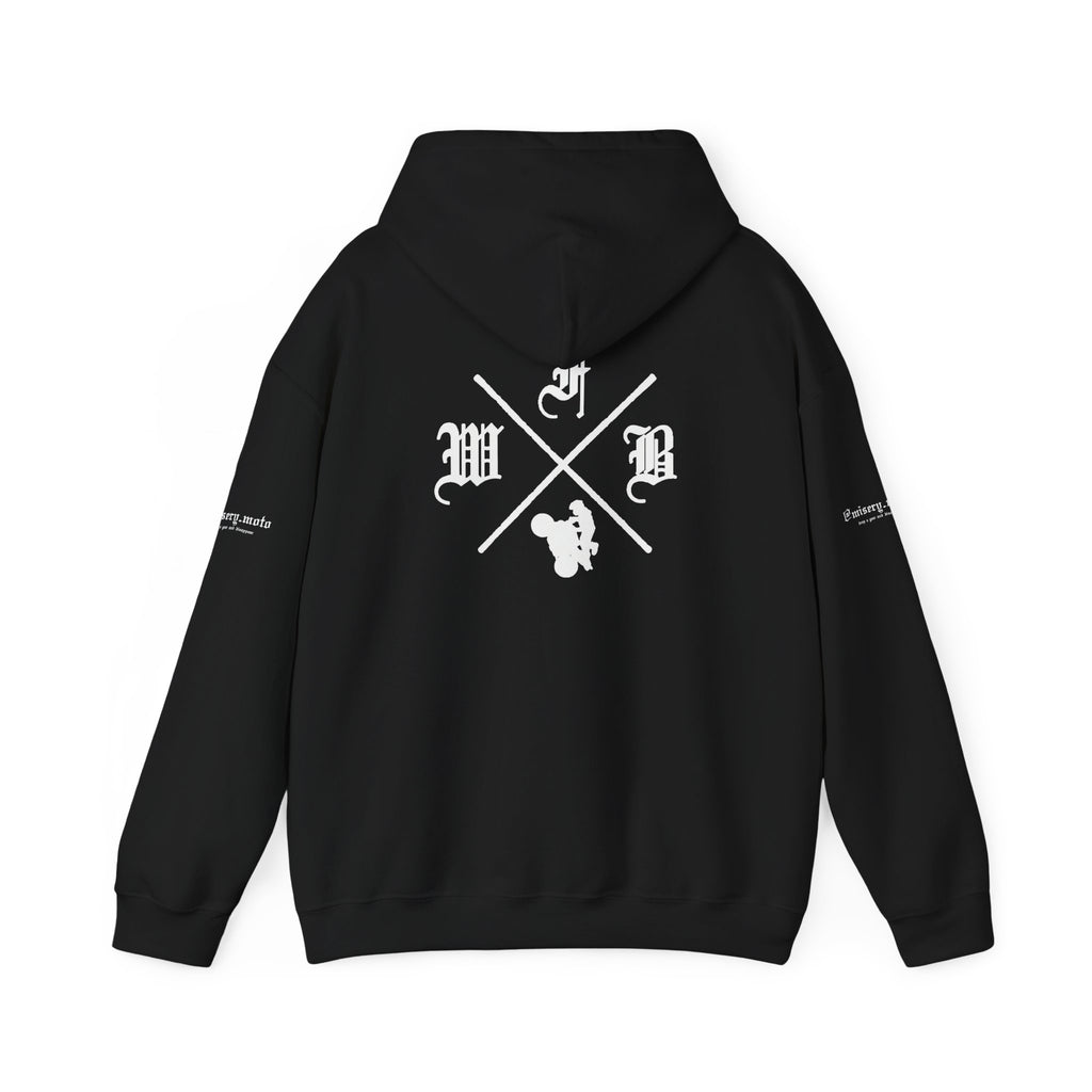 Misery Moto Hoodie - "Will Wheelie for Blow Jobs"