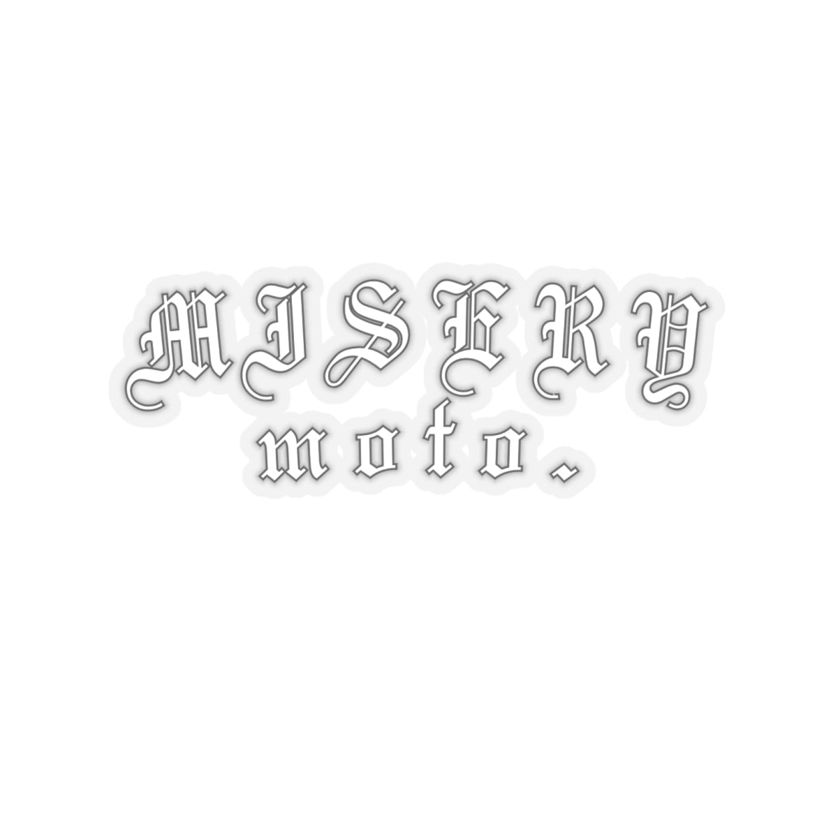 Misery Moto - Logo Sticker