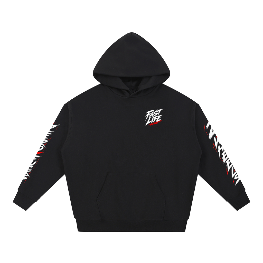 2 Wheels 0 Fucks Hoodie